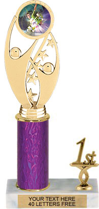 Teamwork Color Insert Trophy with 1 Trim