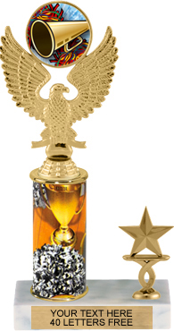 Eagle Color Insert Trophy with 1 Trim