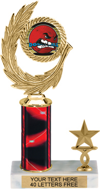 Feather Frame Insert Trophy with 1 Trim