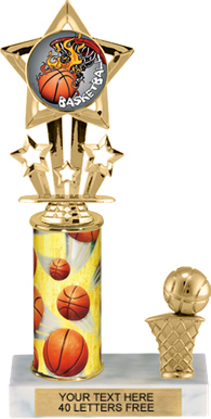 Shooting Star Insert Trophy with 1 Trim