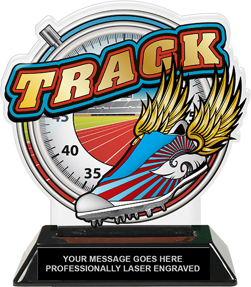 Track Colorix-T Acrylic Trophy