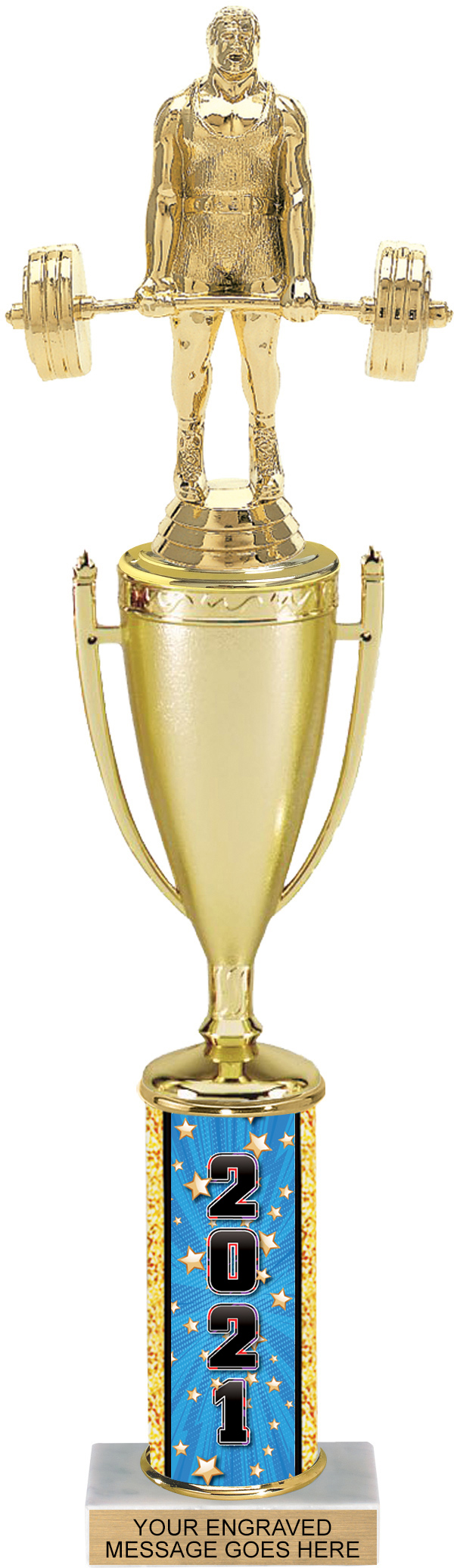 Comic Stars Column Cup Trophy Year - 15 inch