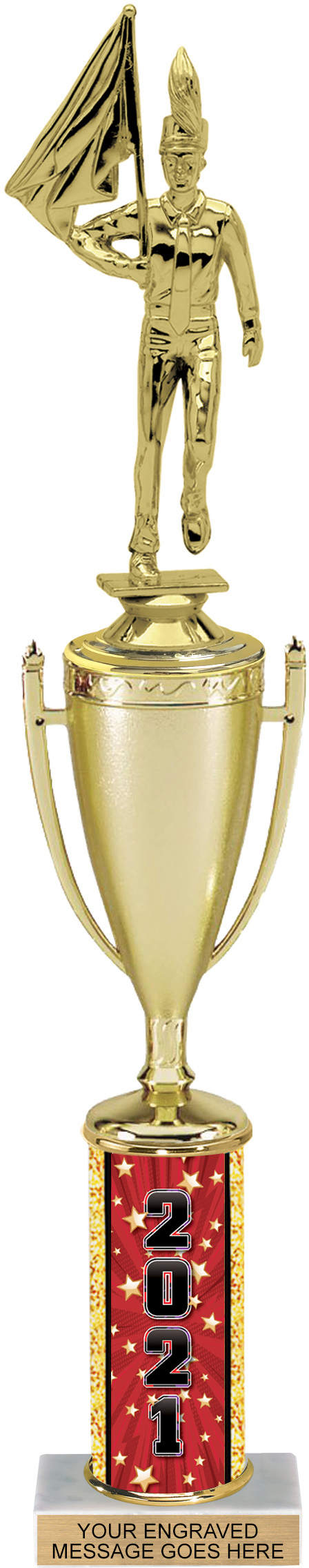 Exclusive Year Comic Stars Column 15 inch Cup Trophy
