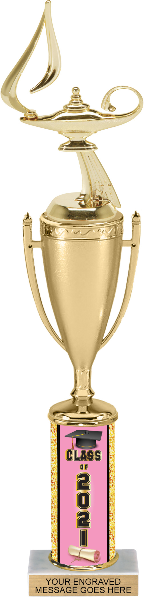 Class of 2021 Exclusive Column Cup Trophy - 15 inch