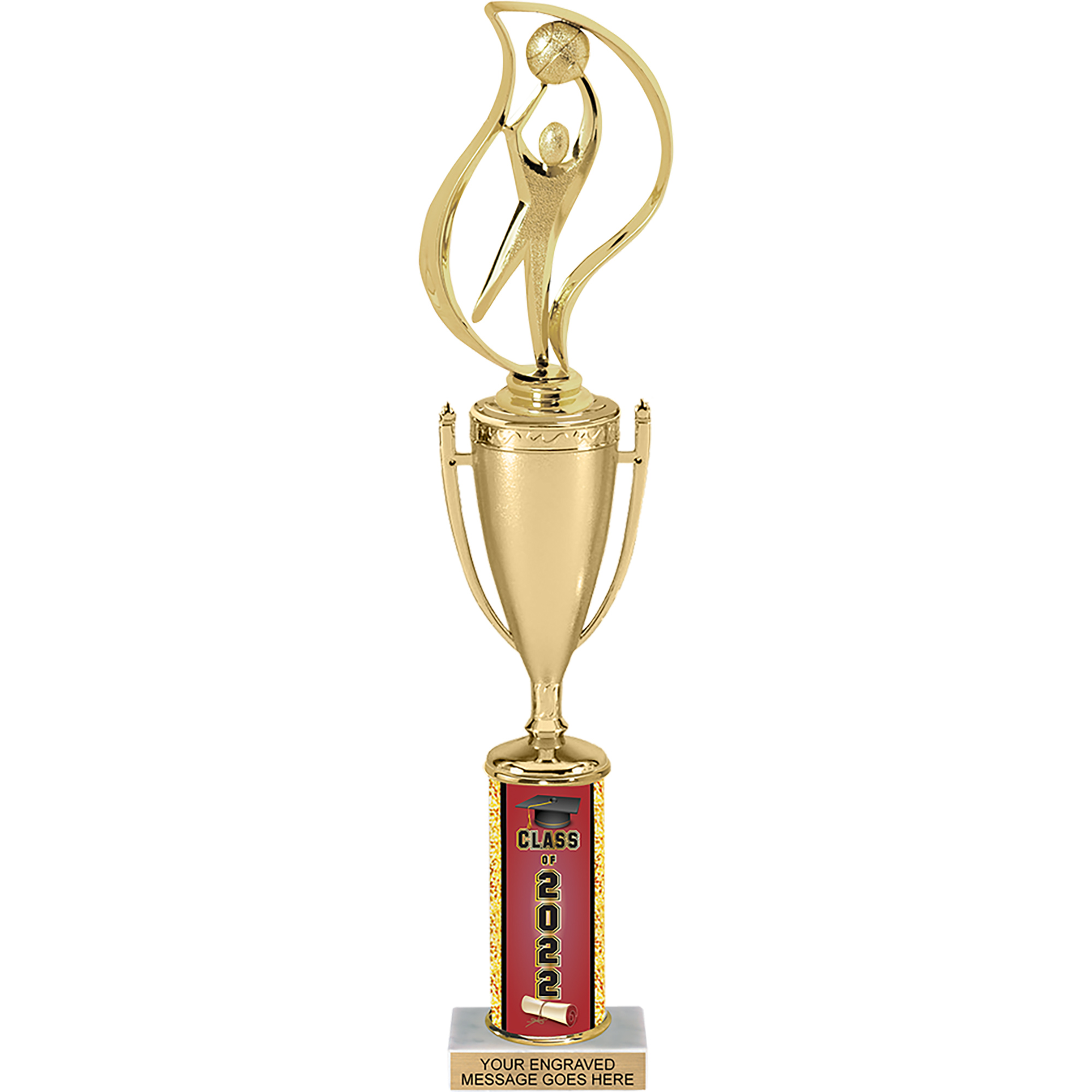Exclusive Class of 2022 Column 15 inch Cup Trophy