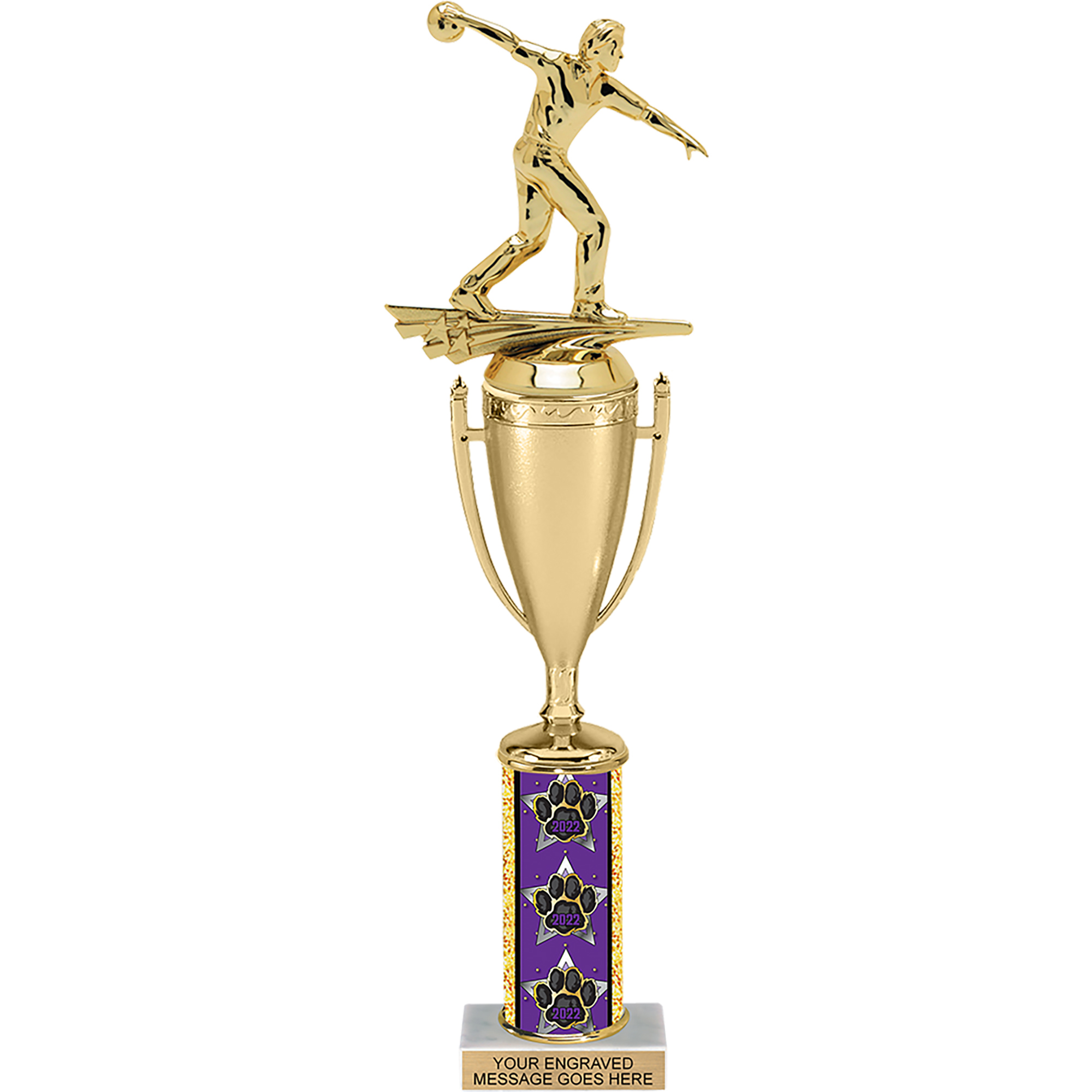 2022 15 inch Paw Column Cup Trophy