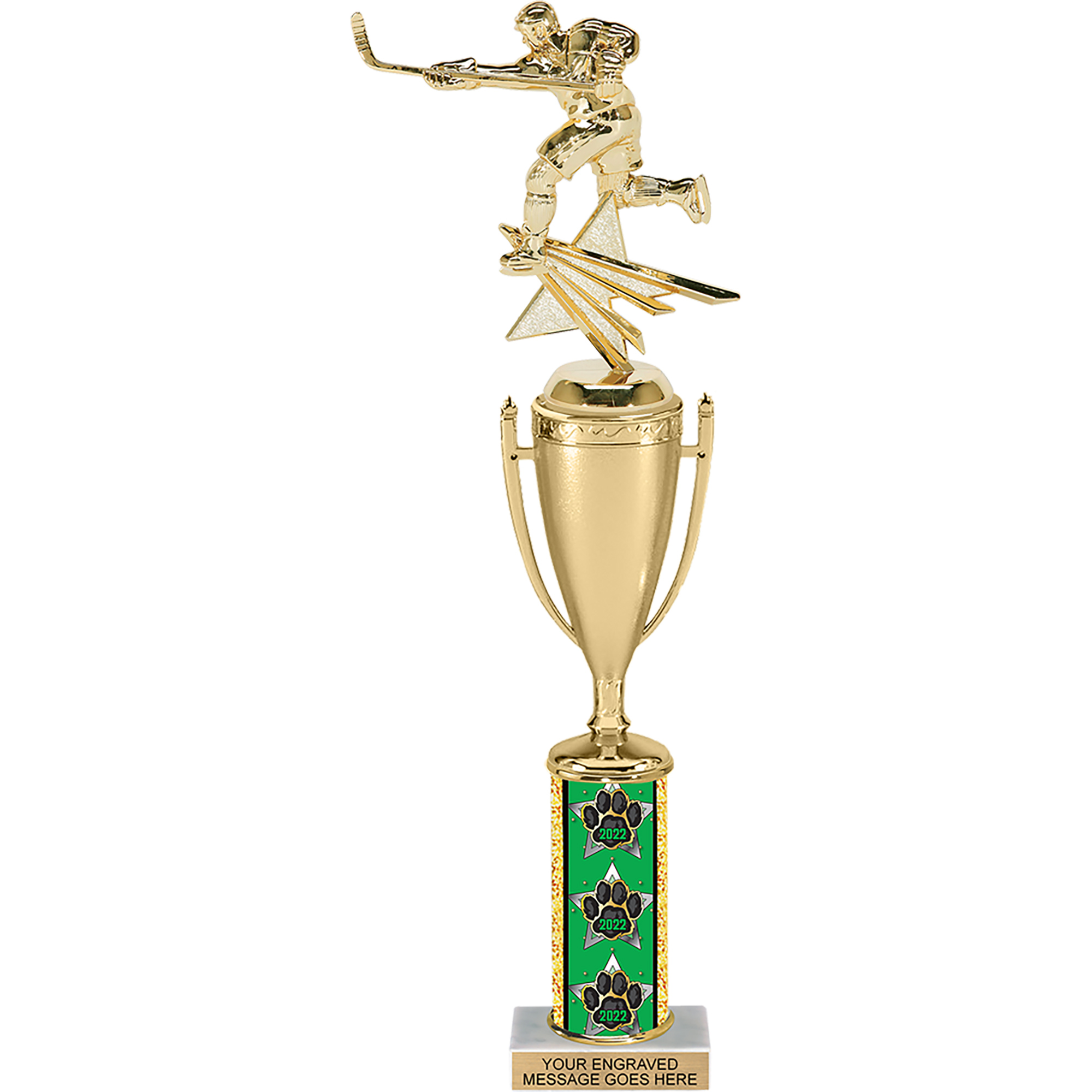 15 inch Paw 2022 Column Cup Trophy