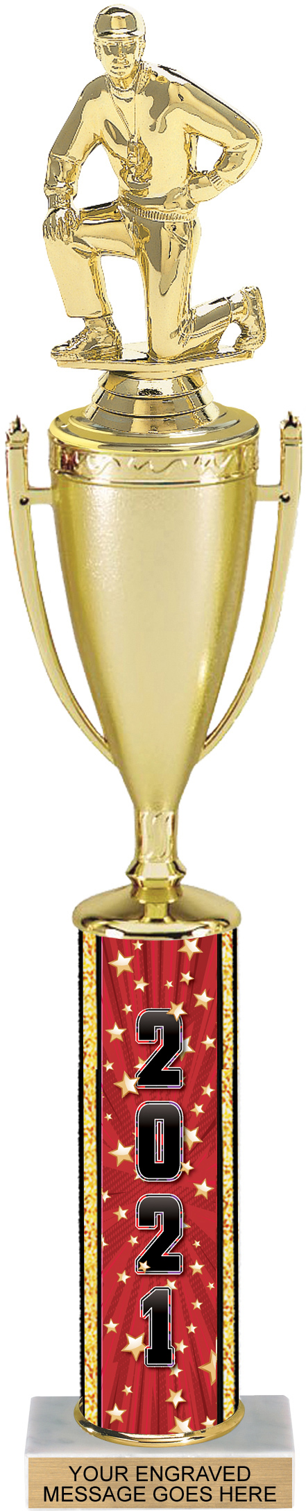 Exclusive Year Comic Stars Column 17 inch Cup Trophy