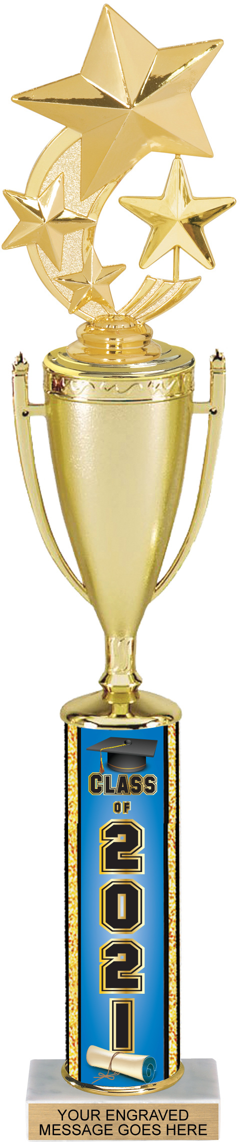 Column Cup Trophy Class of 2021 - 17 inch