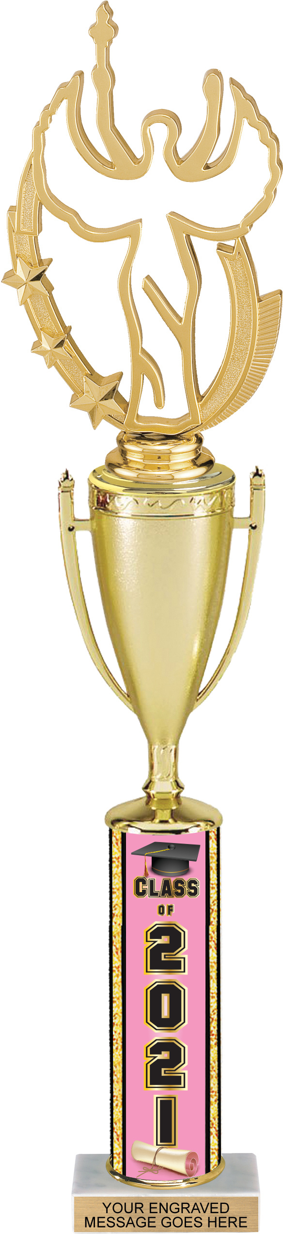 Class of 2021 Exclusive Column Cup Trophy - 17 inch