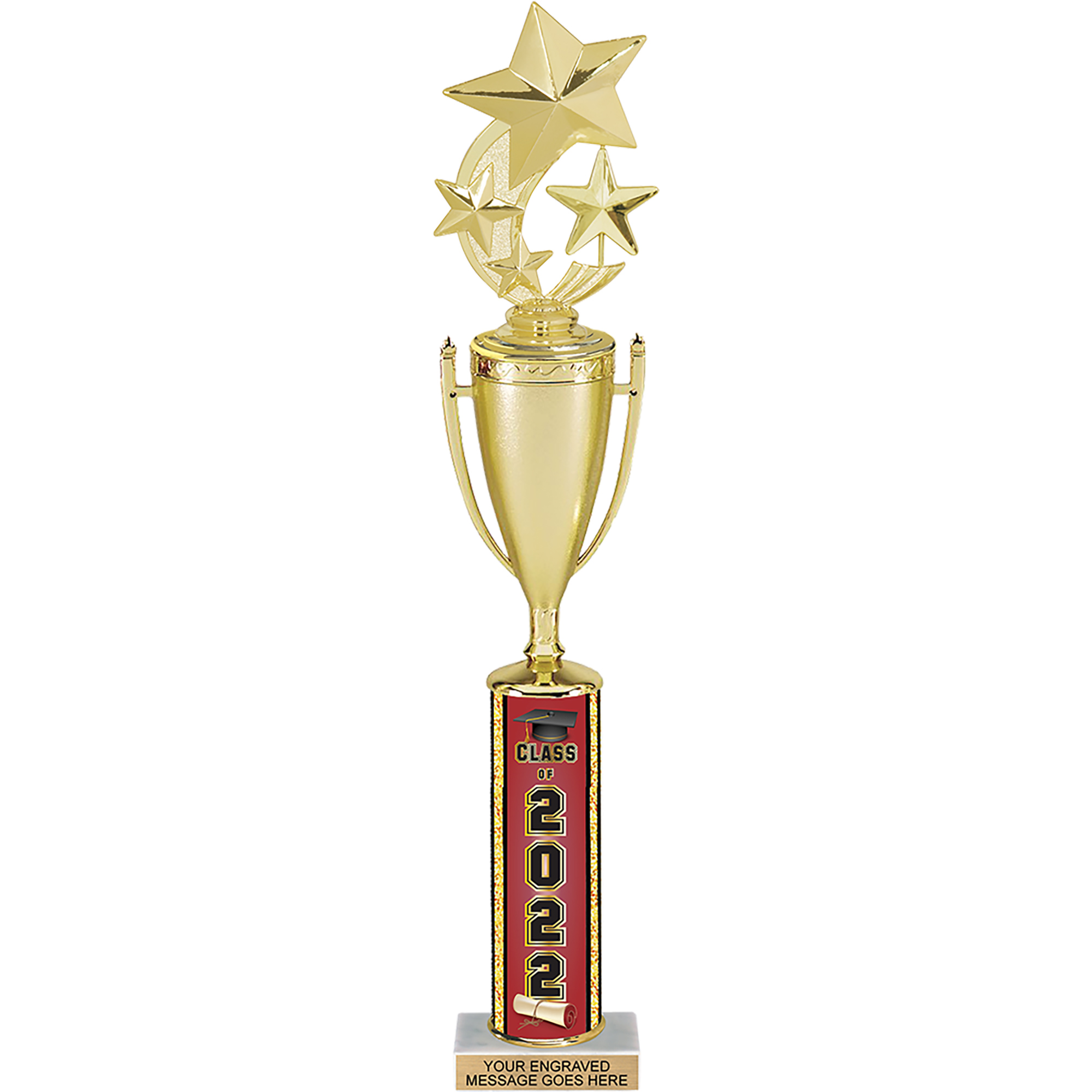 Exclusive Class of 2022 Column 17 inch Cup Trophy