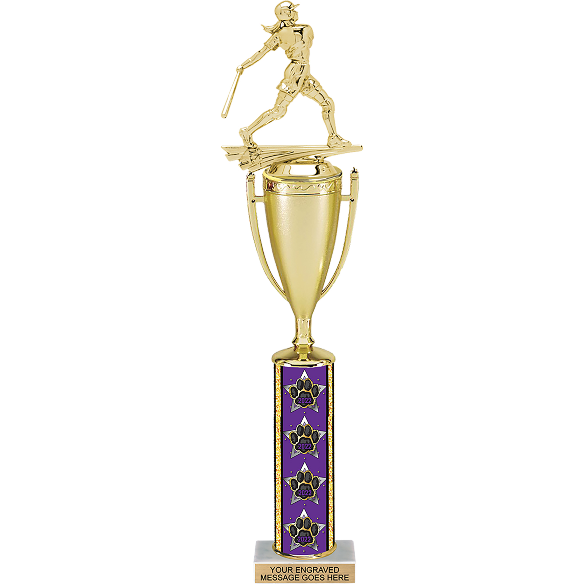 2022 17 inch Paw Column Cup Trophy