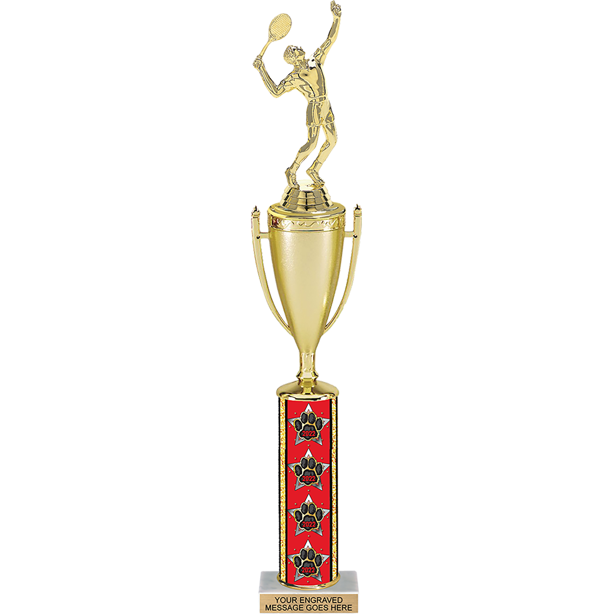 Paw 2022 Column Cup Trophy - 17 inch