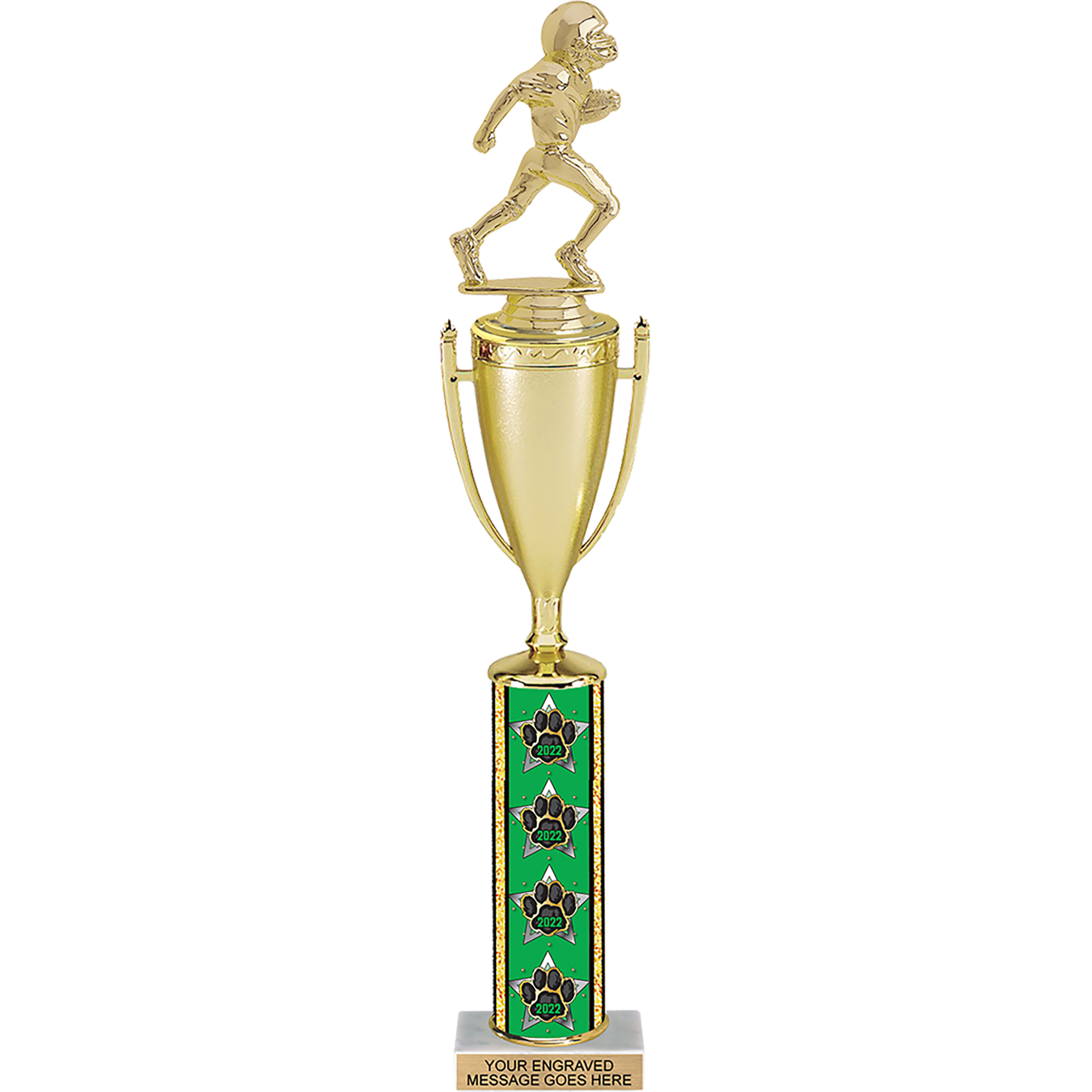 17 inch Paw 2022 Column Cup Trophy