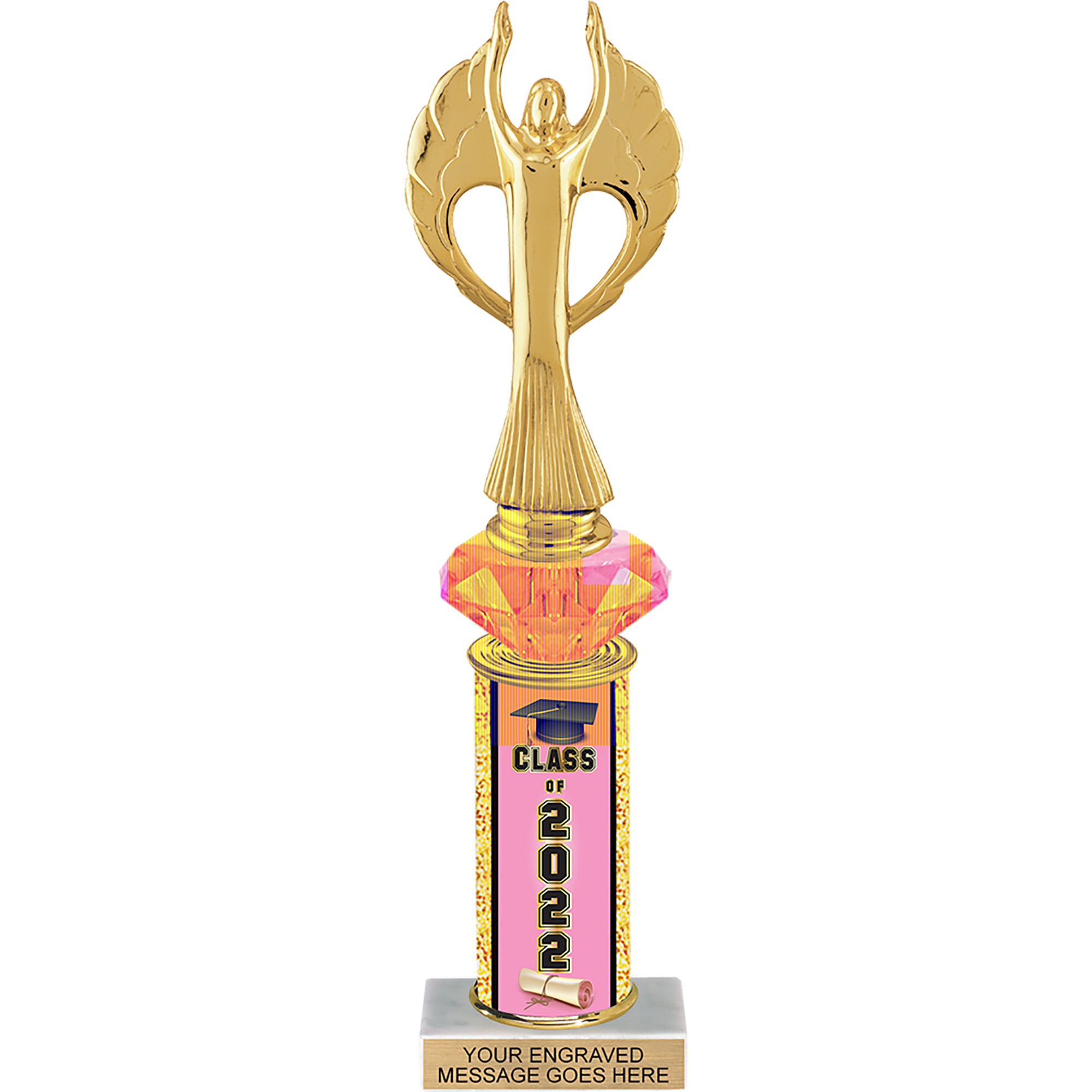 Diamond Riser Exclusive Class of 2022 Trophy - 11 inch
