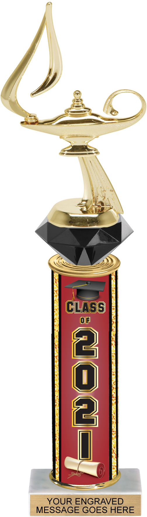 Diamond Riser Exclusive Class of 2021 13 inch Trophy
