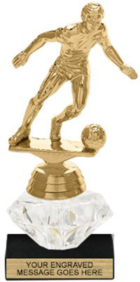 Diamond Riser Trophy- 7 inch