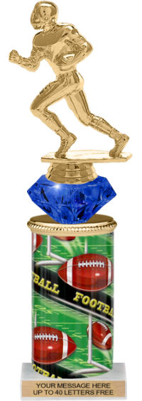 Rectangle/Oval Column Diamond Riser Trophy