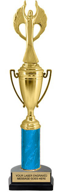 Cup Trophy on Synthetic Horseshoe Base