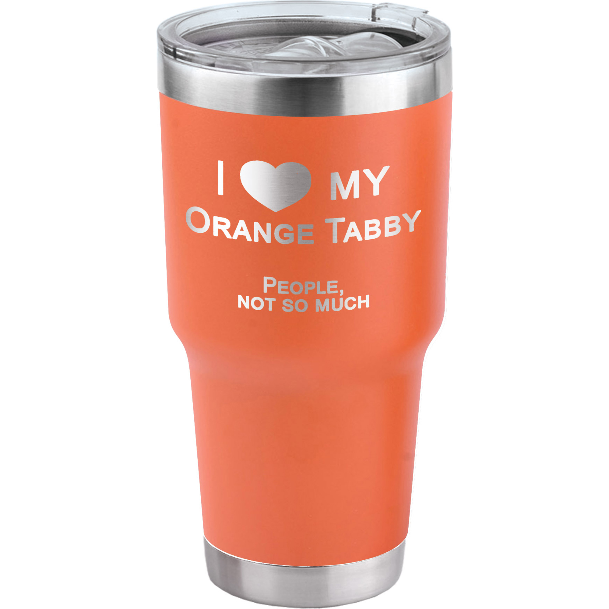 Tahoe© 30 oz Tumbler with Premium Lid - Orange