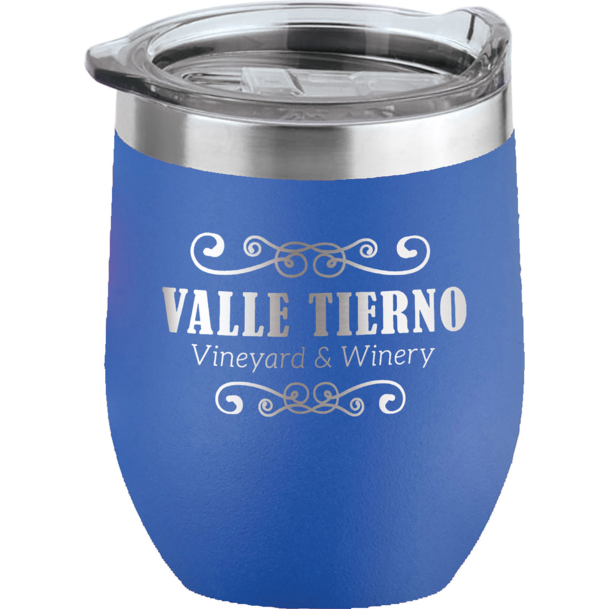 Tahoe© 16 oz Wine Tumbler with Premium Slide Lid - Royal Blue