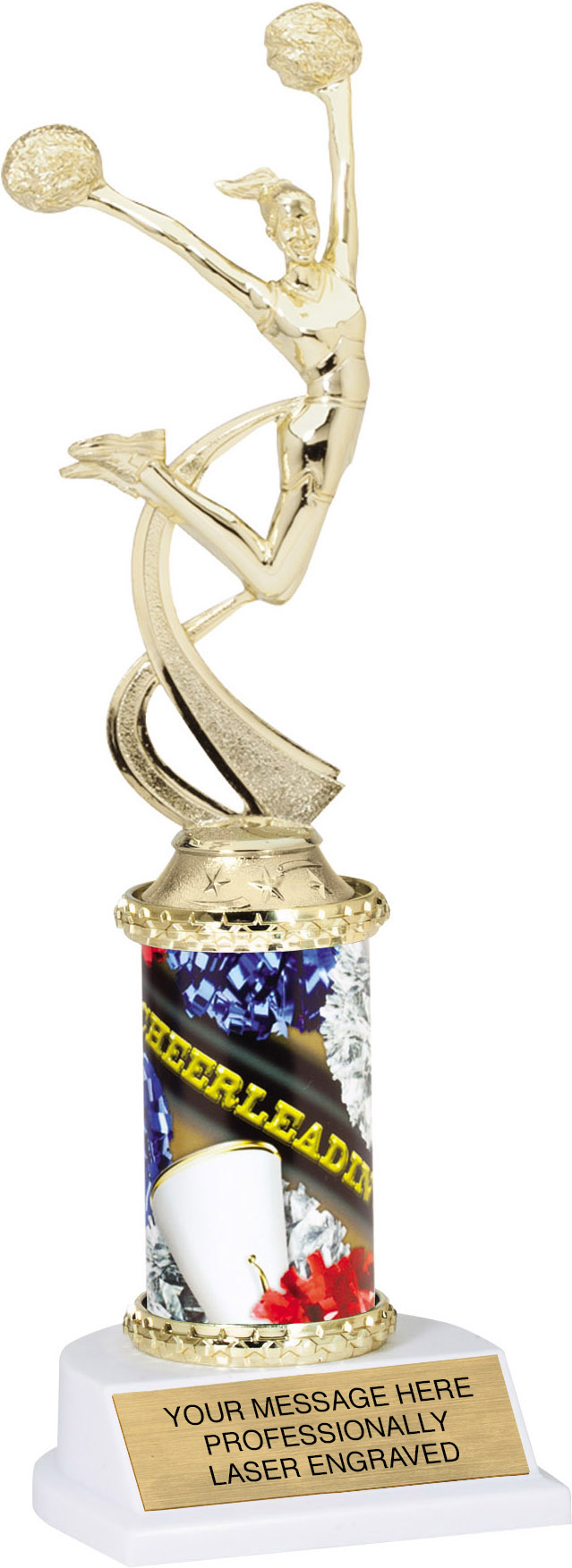 Cheer Motion Sport Trophy- 10 inch