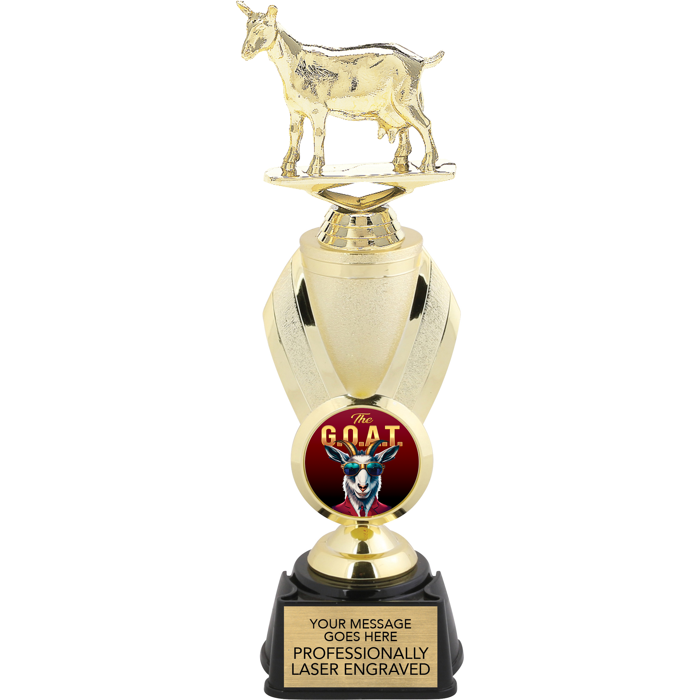 The GOAT Victory Cup Riser Trophy