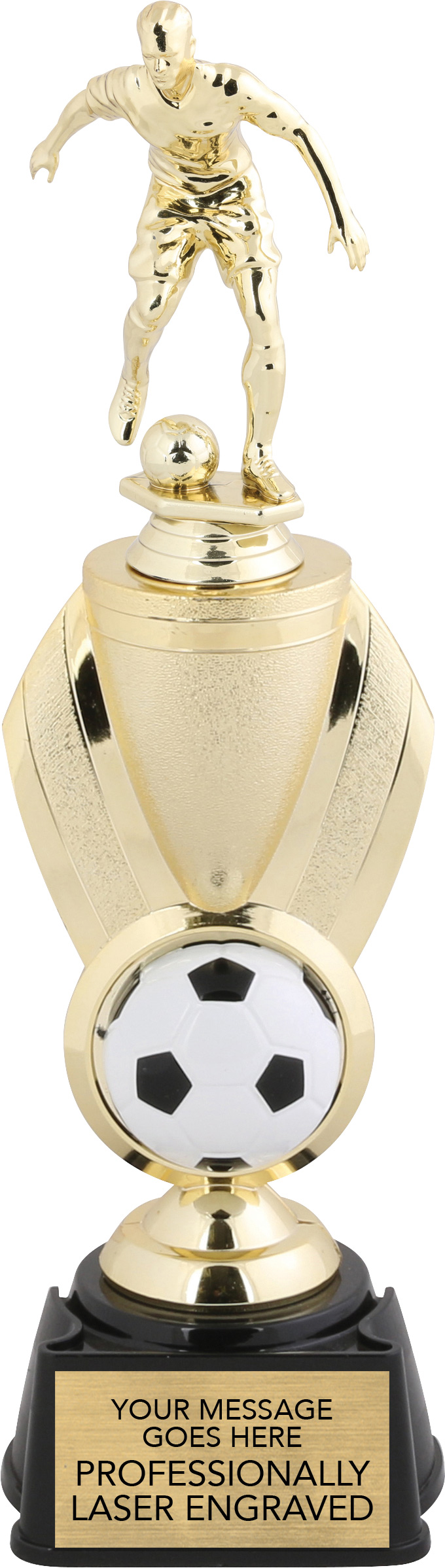 Soccer Male Victory Cup Riser Trophy