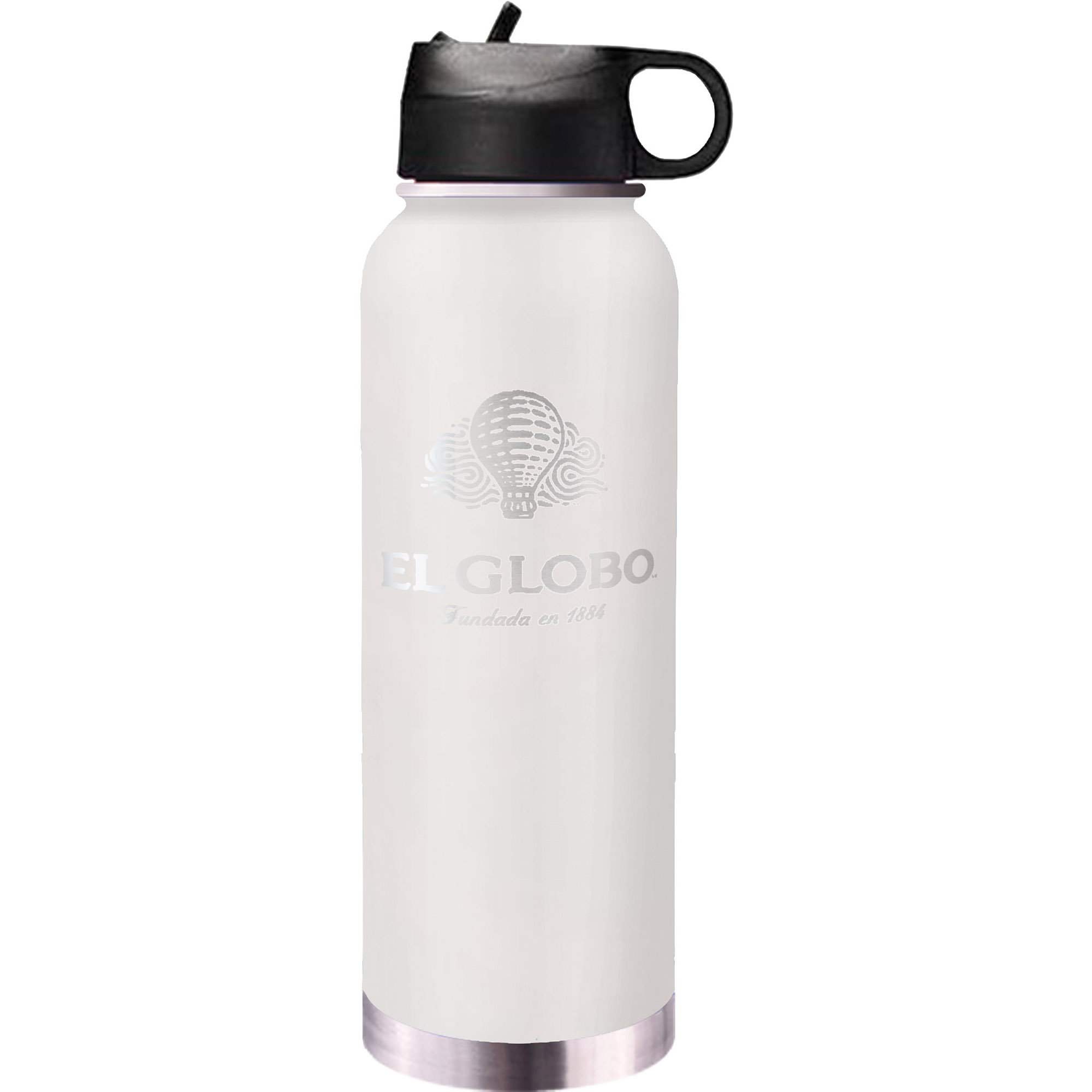 Tahoe© 32 oz. Insulated Water Bottle - White