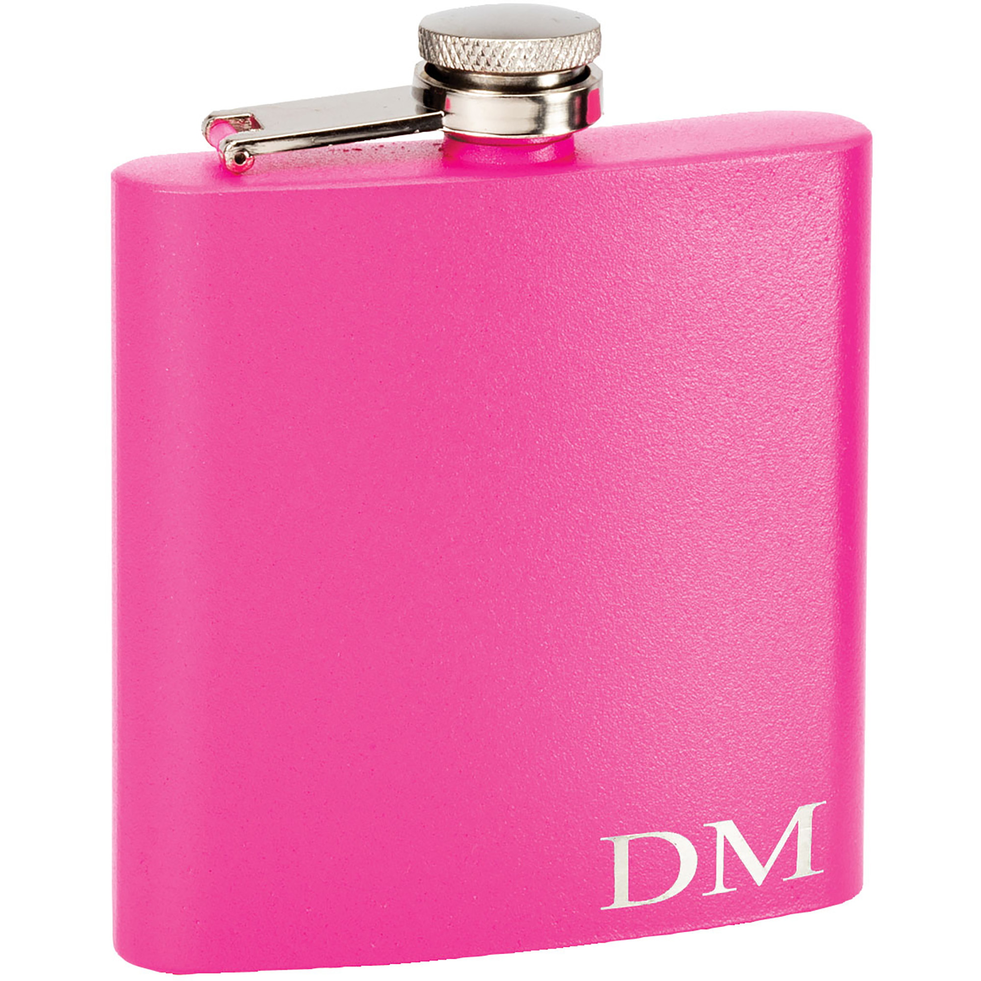Tahoe© Powder Coated Insulated 6 oz Flask - Pink