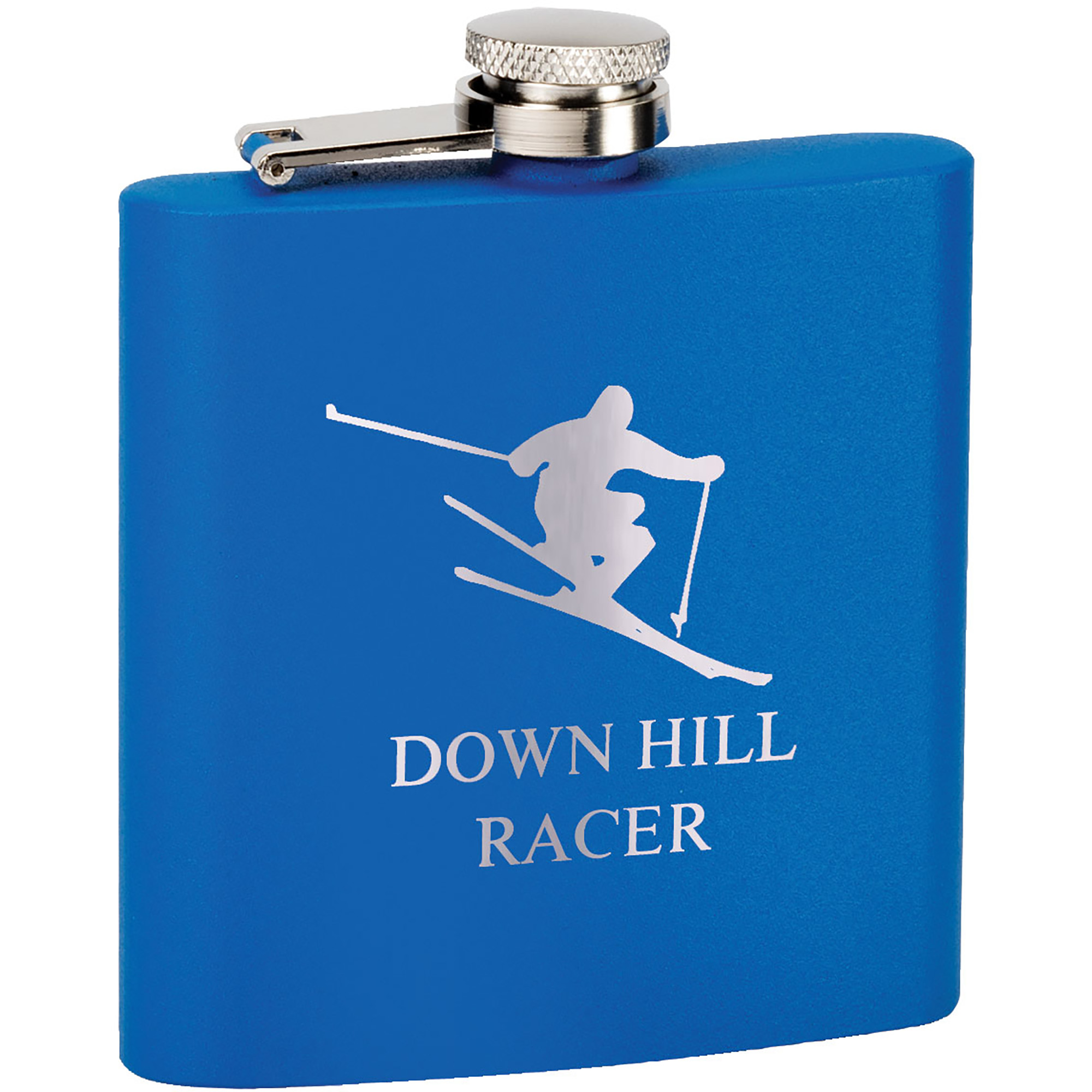 Tahoe© Powder Coated Insulated 6 oz Flask - Royal Blue