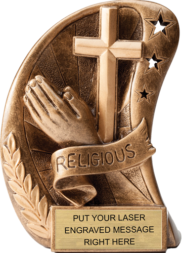 Religion Curve Series Resin Trophy