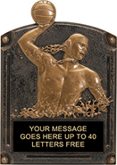 Water Polo Male Legends of Fame Resin Trophy