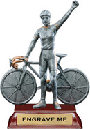 Bicyclist Signature Series Resin Trophy - Female