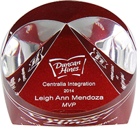 Acrylic Paperweight- RED