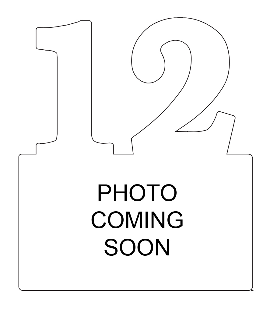 Number 12 Acrylic Award - 6 inch