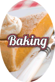 Baking- Pies Oval Insert