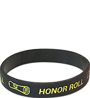 Honor Roll Silicone Wrist Band
