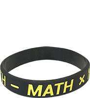 Math Silicone Wrist Band