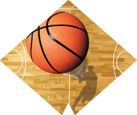 Basketball- Aerial Diamond Insert