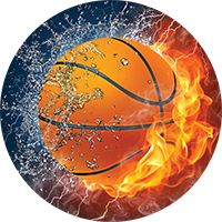 Basketball Fire & Water Insert