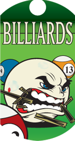 Billiards- Krunch Dog Tag Insert