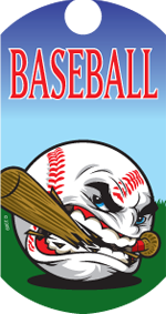 Baseball- Krunch Dog Tag Insert
