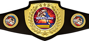 Wrestling Champion Shield Award Belt