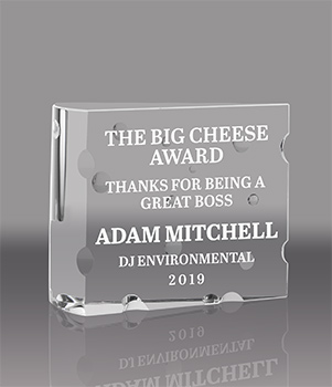 Crystal BIG CHEESE Award