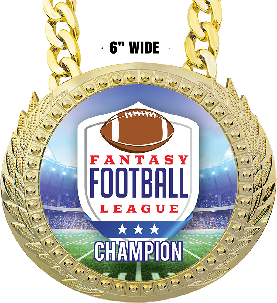 Fantasy Football 6 inch Champion Chain