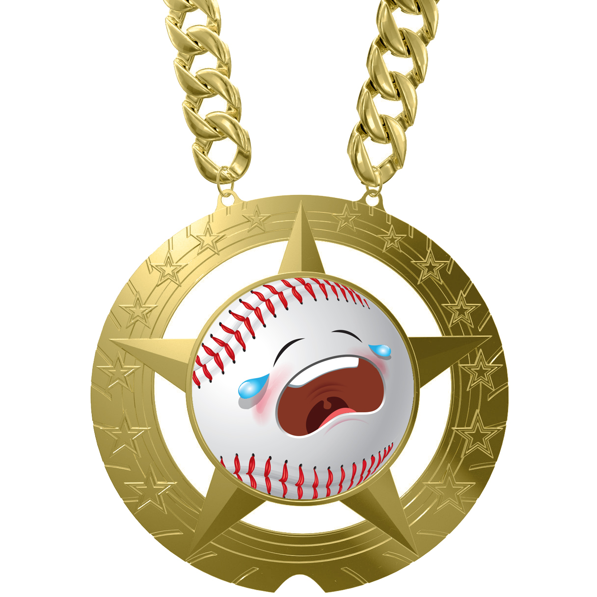 Baseball 8 inch Champion Chain
