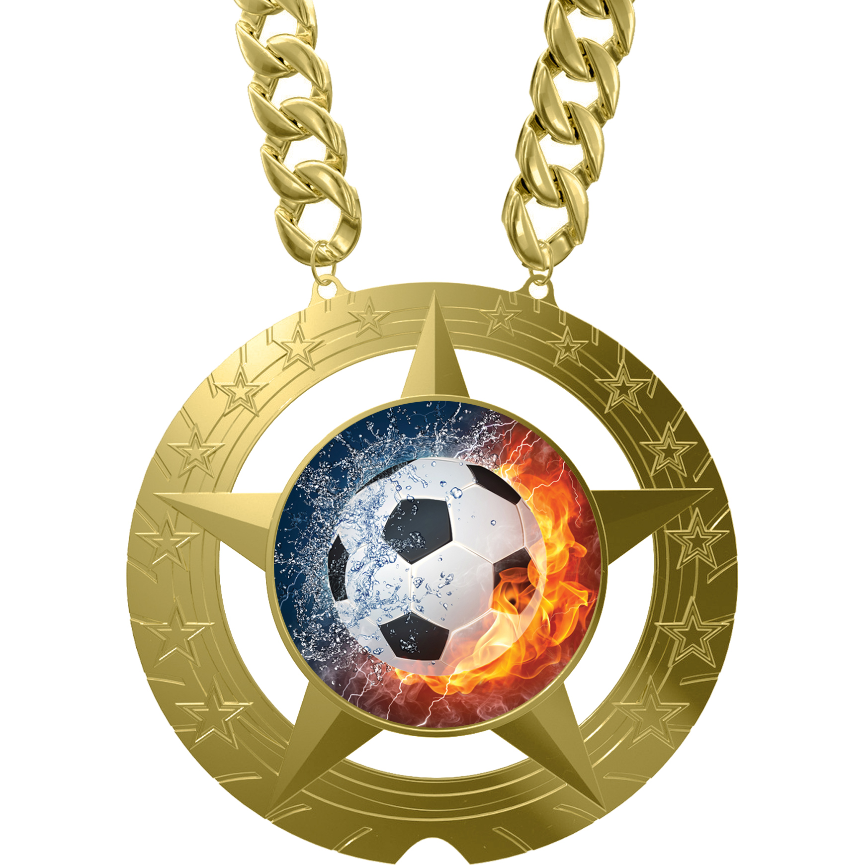 Soccer 8 inch Champion Chain