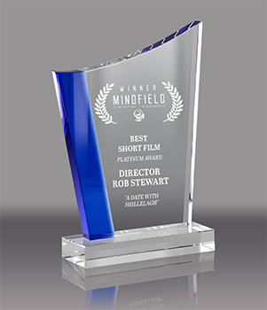 Apex Arch Crystal Award - 8.75 inch