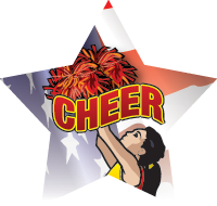 Cheerleading- USA Star Insert